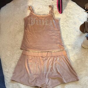 Juicy Couture Blush Pink Pajama Set